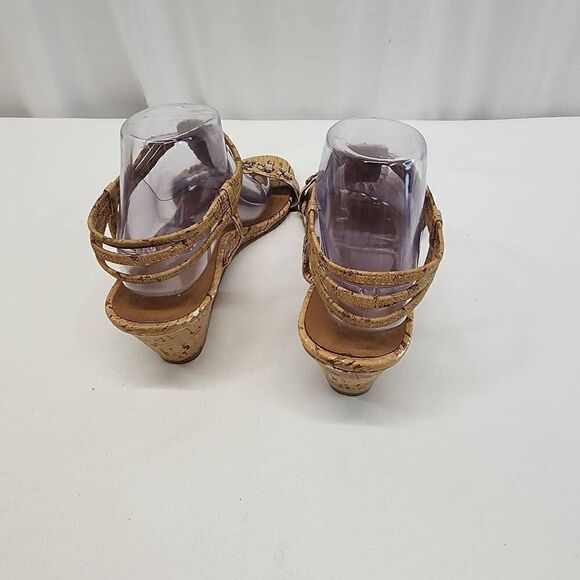 Attention Size 11 Rhinestone Summer Wedge Sandals N - Picture 4 of 8